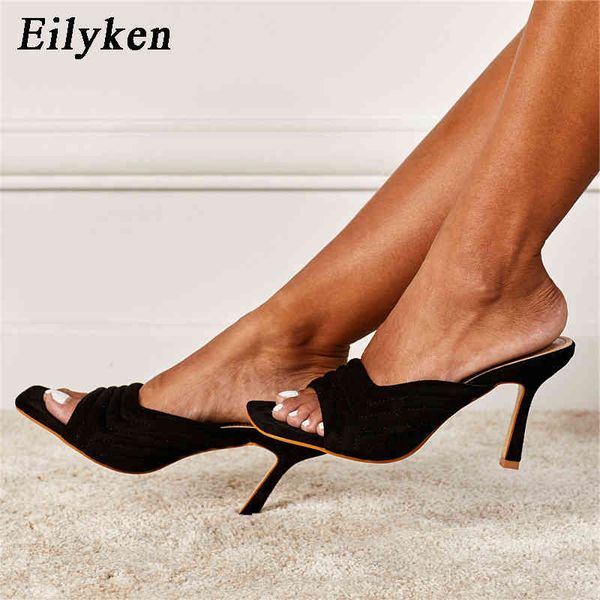eilyken new summer women square toe ladies heel mules high heels slippers female black fashion woman shoes c0410
eilyken new summer women square toe ladies heel mules high heels slippers female black fashion woman shoes c0410