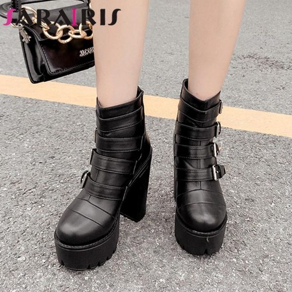 boots sarairis arrivals cool extreme high heels platform chic winter shoes women motorcycles ankle boot footwear, Black
boots sarairis arrivals cool extreme high heels platform chic winter shoes women motorcycles ankle boot footwear, Black