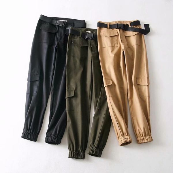 women's pants & capris streetwear cargo women harajuku high waist joggers sweatpants summer autumn bf style carrot hip hop casual trous, Black;white
women's pants & capris streetwear cargo women harajuku high waist joggers sweatpants summer autumn bf style carrot hip hop casual trous, Black;white