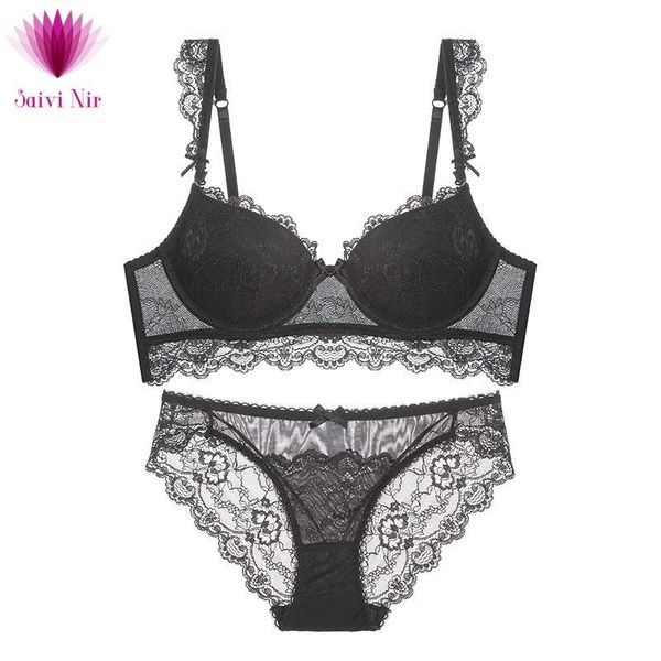 bras sets ladies to widen the lace comfortable bra suit transparent lingerie set panties and women underwear, Red;black
bras sets ladies to widen the lace comfortable bra suit transparent lingerie set panties and women underwear, Red;black