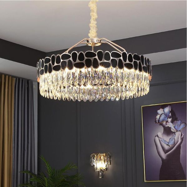 chandeliers modern living room luxury crystal chandelier mixed color round hall decoration
chandeliers modern living room luxury crystal chandelier mixed color round hall decoration
