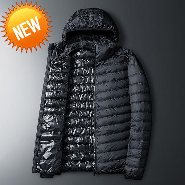 men's winter coat 2021 new fashion white duck down light jacket casual soild outerwear hooded m-3xl, Black
men's winter coat 2021 new fashion white duck down light jacket casual soild outerwear hooded m-3xl, Black