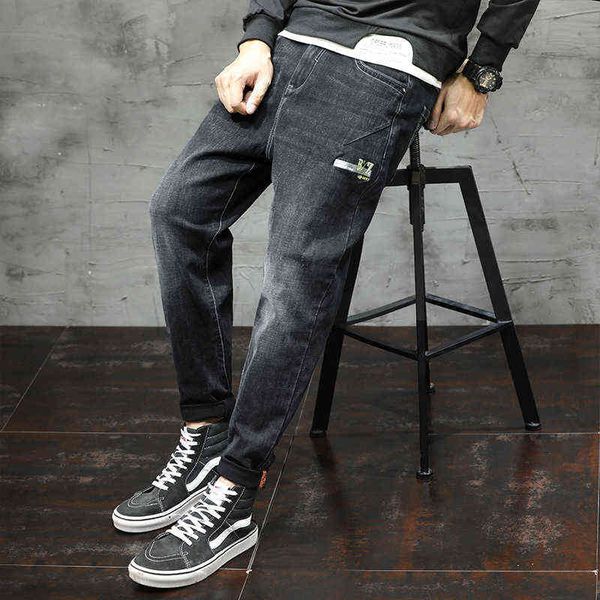 men's jeans large 2021 autumn winter harlan men's loose leg fashion embroidered denim pants, Blue
men's jeans large 2021 autumn winter harlan men's loose leg fashion embroidered denim pants, Blue