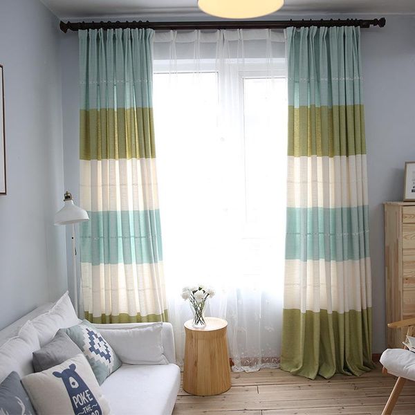 curtain & drapes modern curtains for living dining room bedroom nordic simple striped cotton fabric tulle finished product customization
curtain & drapes modern curtains for living dining room bedroom nordic simple striped cotton fabric tulle finished product customization