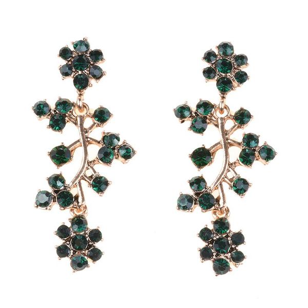 dangle & chandelier fashion big long green crystal drop earrings for women vintage flower gold color bride wedding jewelry accessories, Silver
dangle & chandelier fashion big long green crystal drop earrings for women vintage flower gold color bride wedding jewelry accessories, Silver