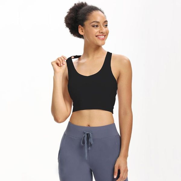 vest style with chest pad gather sports underwear i-shaped black yoga gym accessories women bra for outfit
vest style with chest pad gather sports underwear i-shaped black yoga gym accessories women bra for outfit