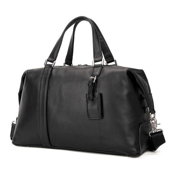 mahow black soft leather travel bag men's and women's luggage high capacity flying duffel bags
mahow black soft leather travel bag men's and women's luggage high capacity flying duffel bags