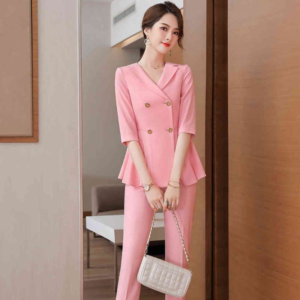 pant more recent summer ladies'fashions suit black ladies pink half sleeve two pieces together, White
pant more recent summer ladies'fashions suit black ladies pink half sleeve two pieces together, White