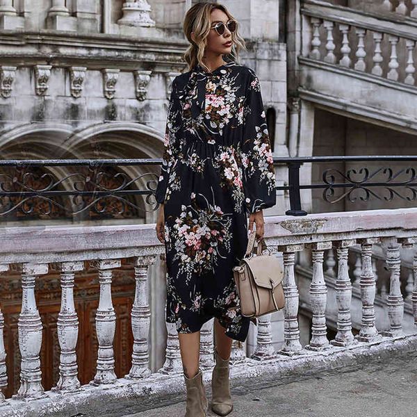 autumn winter floral dress women casual puff sleeve bow stand collar high wasit long sleeve dress new 210415, Black;gray
autumn winter floral dress women casual puff sleeve bow stand collar high wasit long sleeve dress new 210415, Black;gray