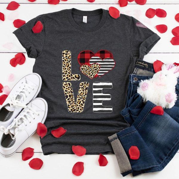 women's t-shirt women summer t shirt leopard letter heart print short sleeve tee o-neck cute graphic athletic female streetwear clothe, White
women's t-shirt women summer t shirt leopard letter heart print short sleeve tee o-neck cute graphic athletic female streetwear clothe, White