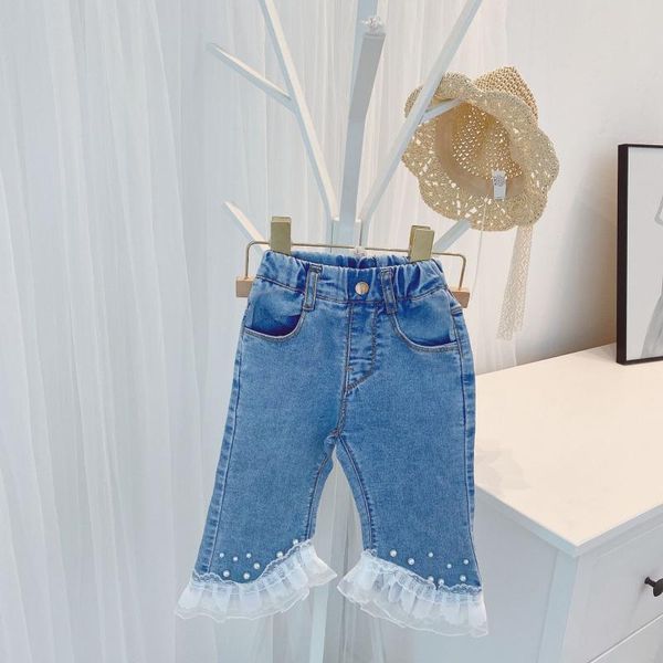 jeans 2021 summer children's solid mesh beading denim trousers girls casual boot cut pants, Blue
jeans 2021 summer children's solid mesh beading denim trousers girls casual boot cut pants, Blue