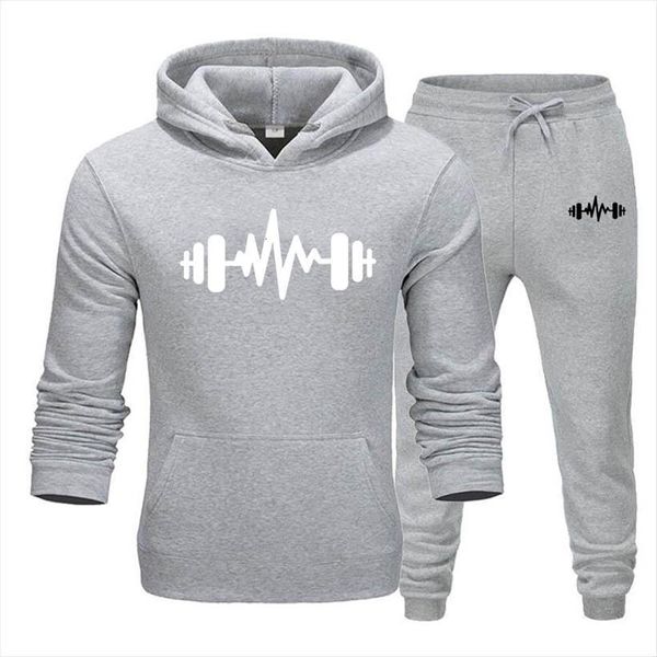 sporting fleece thick hooded hoodies mens tracksuit set casual track suit inside winter sweatshirt jacket pant warm fur, Gray
sporting fleece thick hooded hoodies mens tracksuit set casual track suit inside winter sweatshirt jacket pant warm fur, Gray
