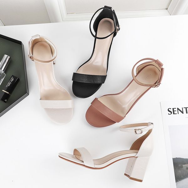 sandals women's sandals woman's summer shoes six.5cm square height lady jumps from office elegant ankle brace pumps cover xikr, Black
sandals women's sandals woman's summer shoes six.5cm square height lady jumps from office elegant ankle brace pumps cover xikr, Black