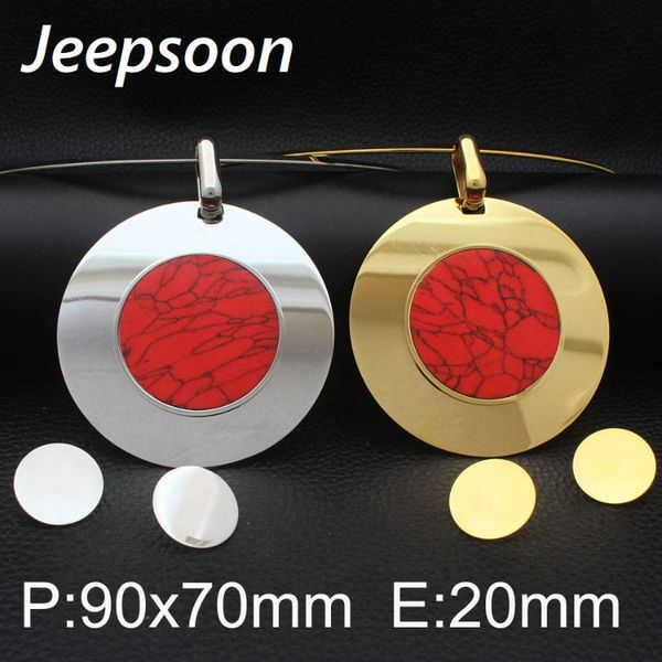 earrings & necklace 2 colors round styles stainless steel jewelry pattern pendants and set for women sedhivca, Silver
earrings & necklace 2 colors round styles stainless steel jewelry pattern pendants and set for women sedhivca, Silver