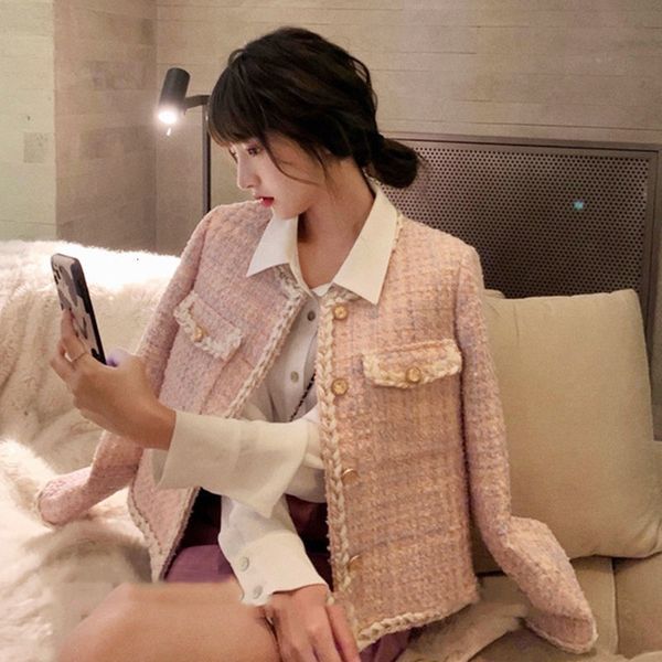 women's hoodies & sweatshirts retro gentle jacket female winter french short chic heavy industrial temperament loose plaid women coat x, Black
women's hoodies & sweatshirts retro gentle jacket female winter french short chic heavy industrial temperament loose plaid women coat x, Black