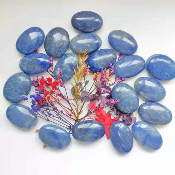 decorative objects & figurines natural healing crystal and gemstone slice reiki blue aventurine relaxing palm stone for gifts energy lck
decorative objects & figurines natural healing crystal and gemstone slice reiki blue aventurine relaxing palm stone for gifts energy lck