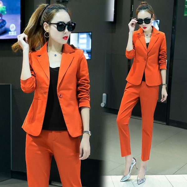 women's suits & blazers female professional suite 2021 spring and autumn ladies slim stylish two-piece suit tide.two piece set, White;black
women's suits & blazers female professional suite 2021 spring and autumn ladies slim stylish two-piece suit tide.two piece set, White;black