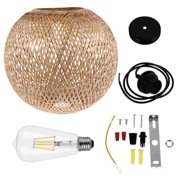 chandeliers 1 set bamboo woven light ceiling lamp chinese style hanging (with light)
chandeliers 1 set bamboo woven light ceiling lamp chinese style hanging (with light)