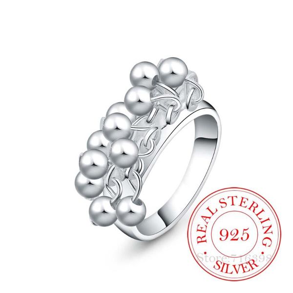 cluster rings 2021 100% 925 solid sterling silver smooth surface beads cocktail for women men size 6 7 8 9 10 girls kids xmas gift, Golden;silver
cluster rings 2021 100% 925 solid sterling silver smooth surface beads cocktail for women men size 6 7 8 9 10 girls kids xmas gift, Golden;silver