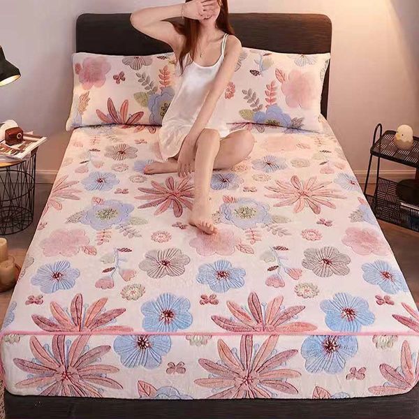 sheets & sets wostar 3d print floral plush flannel elastic band fitted sheet mattress cover winter warm bed set luxury bedding king size kwq
sheets & sets wostar 3d print floral plush flannel elastic band fitted sheet mattress cover winter warm bed set luxury bedding king size kwq