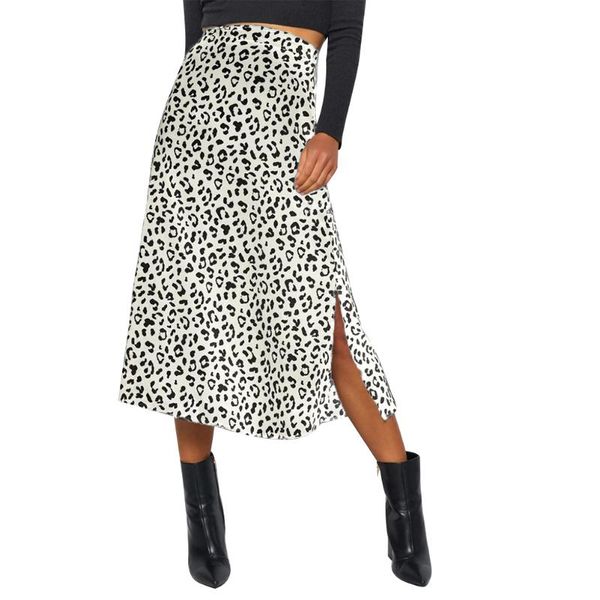 skirts 2021 fashion women's leopard print split skirt wild high waist summer chiffon midi, Black
skirts 2021 fashion women's leopard print split skirt wild high waist summer chiffon midi, Black