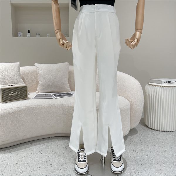 pant spring women will see niche design front fashion sharing high-waisted loose and thin elastic blown pants, White
pant spring women will see niche design front fashion sharing high-waisted loose and thin elastic blown pants, White