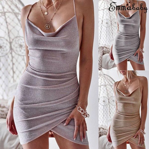 casual dresses summer women bodycon bandage slim spaghetti strap solid color fashion sleeveless backless club mini dress, Black;gray
casual dresses summer women bodycon bandage slim spaghetti strap solid color fashion sleeveless backless club mini dress, Black;gray