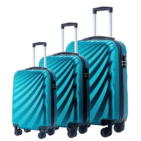 suitcases luxury pc travel luggage bag fashion trolley suitcase with wheel 24 drop-resistant 20/24/28 inch scratch-resistant case
suitcases luxury pc travel luggage bag fashion trolley suitcase with wheel 24 drop-resistant 20/24/28 inch scratch-resistant case