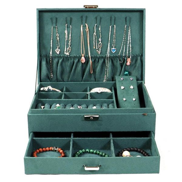 jewelry pouches, bags multilayer lattice multifunctional storage box large capacity display holder earring bracelet watch case, Pink;blue
jewelry pouches, bags multilayer lattice multifunctional storage box large capacity display holder earring bracelet watch case, Pink;blue