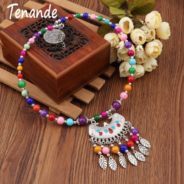 chokers tenande vintage boho big statement natural stone beads leaves tassel necklaces & pendants for women maxi tribal jewelry collier, Golden;silver
chokers tenande vintage boho big statement natural stone beads leaves tassel necklaces & pendants for women maxi tribal jewelry collier, Golden;silver