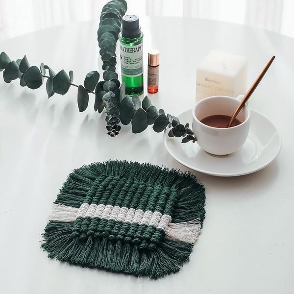 mats & pads bohemian hand-woven cotton teapot mat holder woven tea ceremony creative placemat bowl insulation
mats & pads bohemian hand-woven cotton teapot mat holder woven tea ceremony creative placemat bowl insulation