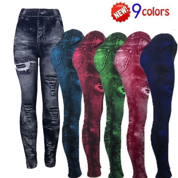 imitation jeans pencil pants women legging spring autumn push up clothing fitness woman clothes, Black
imitation jeans pencil pants women legging spring autumn push up clothing fitness woman clothes, Black