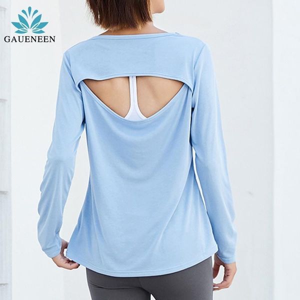 loose yoga clothes for fitness sport shirt women blouse o-neck workout running long sleeve femme gym backless outfit
loose yoga clothes for fitness sport shirt women blouse o-neck workout running long sleeve femme gym backless outfit