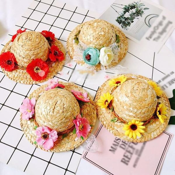 cat costumes spring summer dog flower hat sun shade straw cap fashion durable pet puppy outdoor travel walking supplies
cat costumes spring summer dog flower hat sun shade straw cap fashion durable pet puppy outdoor travel walking supplies