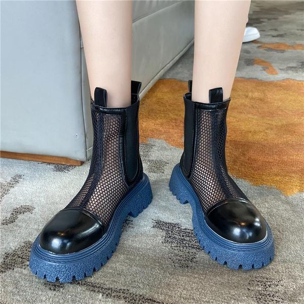 boots 2021 women's platform shoes female ankle boot breathable mesh hollow booties gothic punk footwear, Black
boots 2021 women's platform shoes female ankle boot breathable mesh hollow booties gothic punk footwear, Black