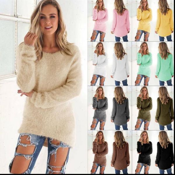 plue size pullovers casual autumn women sweaters winter long sleeve solid pullover female knitted sweater, White;black
plue size pullovers casual autumn women sweaters winter long sleeve solid pullover female knitted sweater, White;black