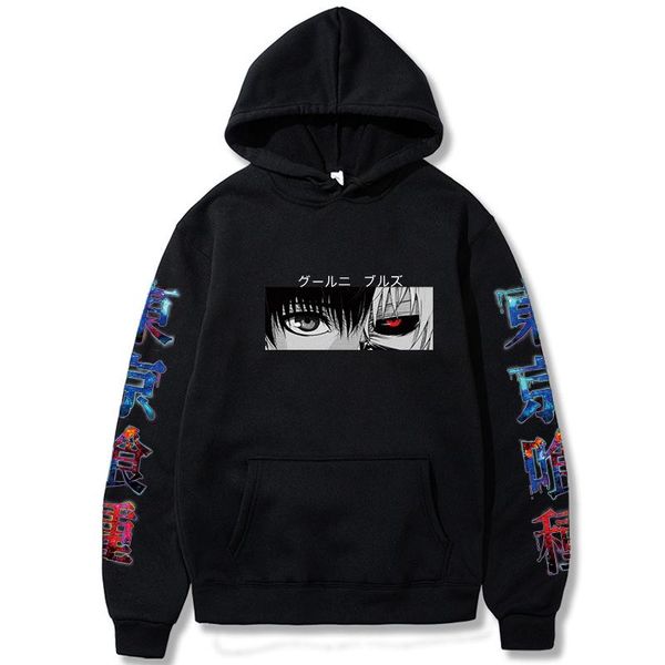 men's hoodies & sweatshirts tokyo ghoul hoodie kaneki ken eyes printed men/women pullover anime harajuku oversized streetwear hoody, Black
men's hoodies & sweatshirts tokyo ghoul hoodie kaneki ken eyes printed men/women pullover anime harajuku oversized streetwear hoody, Black