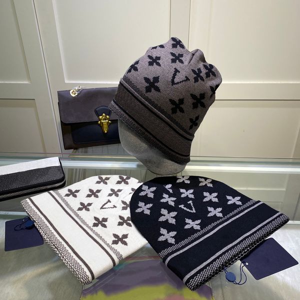 wool designer beanie luxury fashion baseball cap casual cashmere bucket hat winter letter v printed silk cotton caps hats, Blue;gray 
wool designer beanie luxury fashion baseball cap casual cashmere bucket hat winter letter v printed silk cotton caps hats, Blue;gray