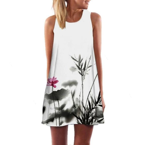 casual dresses floral print summer dress woman a-line tank mini sleeveless o neck casaul for women 2021 party beach sundress, Black;gray
casual dresses floral print summer dress woman a-line tank mini sleeveless o neck casaul for women 2021 party beach sundress, Black;gray