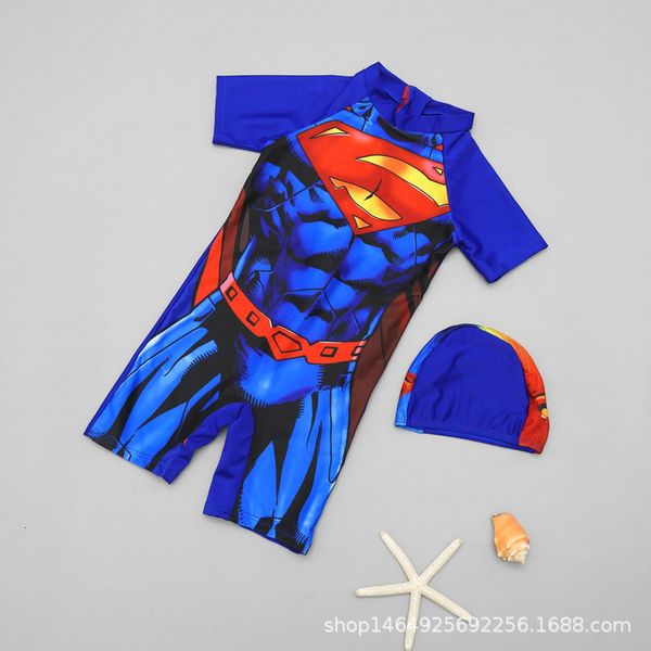 children' swimsuit spring baby boy small middle big boy quick dry sunscreen baby one piece swimsuit superman surfer suit, Red;black
children' swimsuit spring baby boy small middle big boy quick dry sunscreen baby one piece swimsuit superman surfer suit, Red;black