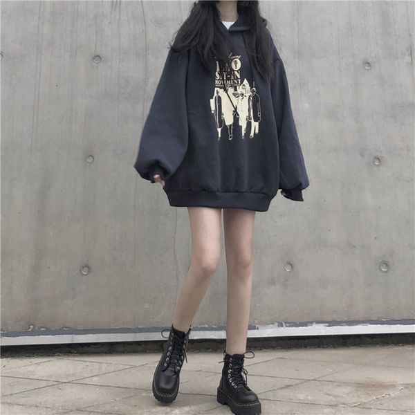 women's hoodies & sweatshirts autumn and winter korean version of ins original stay style plush thickened hooded sweater for female stu, Black
women's hoodies & sweatshirts autumn and winter korean version of ins original stay style plush thickened hooded sweater for female stu, Black