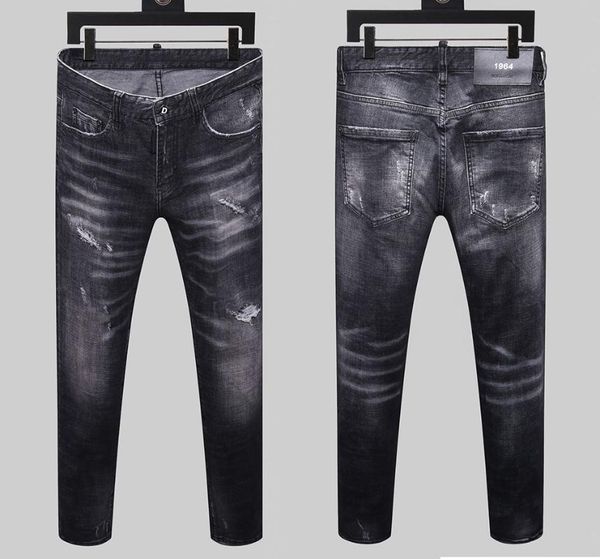 men's jeans european american mens brand men slim pants denim trousers zipper blue hole pencil for 8114
men's jeans european american mens brand men slim pants denim trousers zipper blue hole pencil for 8114