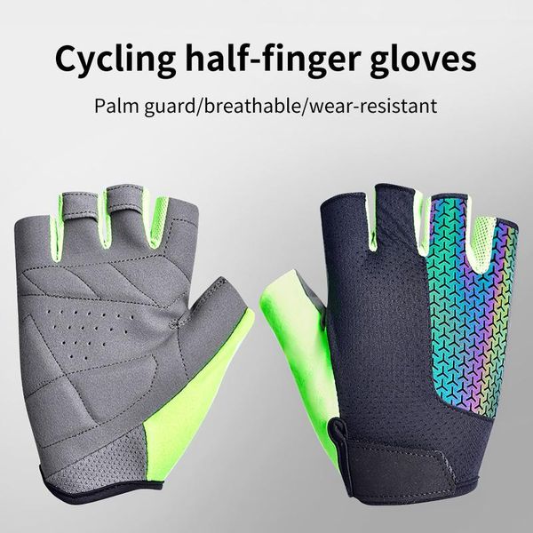 cycling gloves breathable net cloth leather comfortable thermal bike glove universal half finger sport protective bicycle, Black
cycling gloves breathable net cloth leather comfortable thermal bike glove universal half finger sport protective bicycle, Black