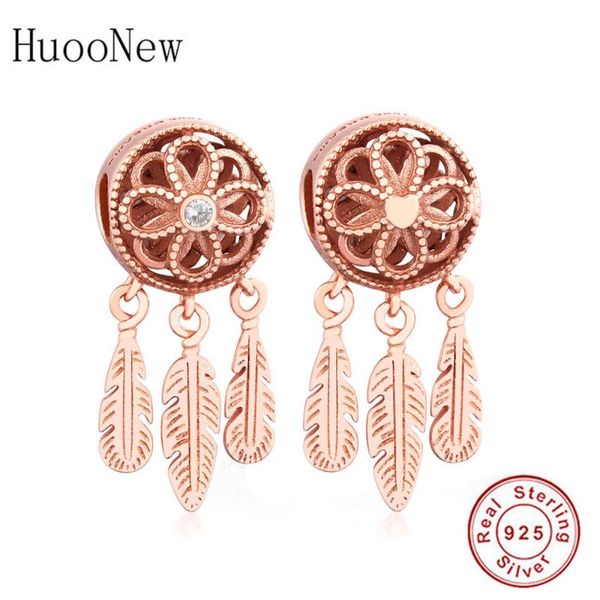 other fit original charm bracelet real 100% 925 silver rose gold color dream catcher feather bead making women berloque 2021
other fit original charm bracelet real 100% 925 silver rose gold color dream catcher feather bead making women berloque 2021