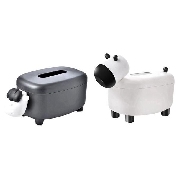 tissue boxes & napkins 2 pcs cute box holder pumping wipe paper case deskdecoration with disposable cow shape
tissue boxes & napkins 2 pcs cute box holder pumping wipe paper case deskdecoration with disposable cow shape