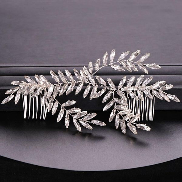 hair clips & barrettes forseven crystal leaf bride combs headbands with comb tiara headpiece women wedding accessories bridal jewelry, Golden;silver
hair clips & barrettes forseven crystal leaf bride combs headbands with comb tiara headpiece women wedding accessories bridal jewelry, Golden;silver