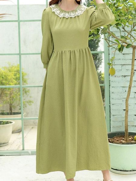 casual dresses the dress of 2021 summer is small inside take lace bubble sleeve fairy long skirt rural girl style, Black;gray
casual dresses the dress of 2021 summer is small inside take lace bubble sleeve fairy long skirt rural girl style, Black;gray