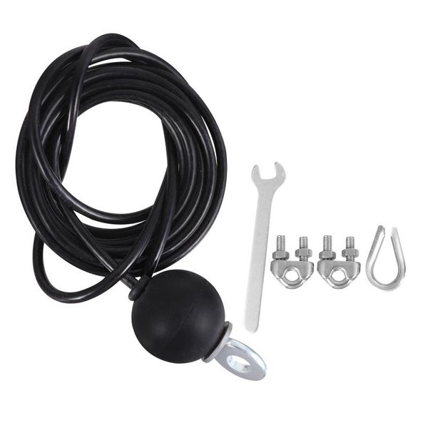 jump ropes 1 set 3 meters diy fitness wire rope adjustable gym cable heavy duty steel