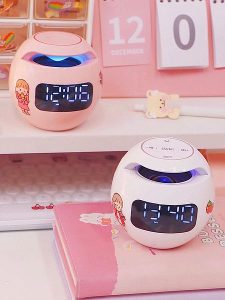 multifunctional mini bluetooth speaker colorful lights desklarge volume subwoofer clock speakers
multifunctional mini bluetooth speaker colorful lights desklarge volume subwoofer clock speakers