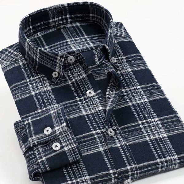 8xl 9xl 10xl men's loose plaid long sleeve shirt 2021 classic brand youth large size fashion professional casual shirts, White;black
8xl 9xl 10xl men's loose plaid long sleeve shirt 2021 classic brand youth large size fashion professional casual shirts, White;black